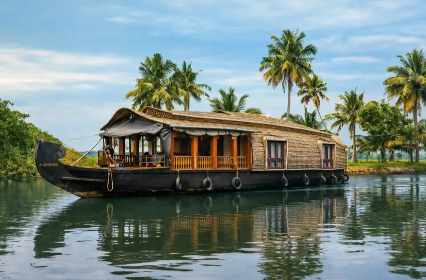 Kerala backwater houseboat